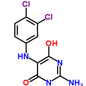 2--5-[(3,4-ȱ)]-6-ǻ-3H--4-ͪṹʽ_7400-35-3ṹʽ