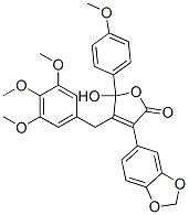 3-(1,3-컷-5-)-5-ǻ-5-(4-)-4-(3,4,5-л)-2(5H)-߻ͪṹʽ_162256-50-0ṹʽ