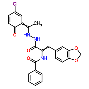 3-(1,3-ӻϩ-5-)-2-()-2- 2-[1-(5--2-ǻ)һ]½ṹʽ_17178-86-8ṹʽ