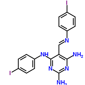 N4-(4-ⱽ)-5-[(4-ⱽ)ǰ׻]-2,4,6-ṹʽ_18740-12-0ṹʽ