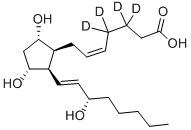 (5Z,8beta,9alpha,11alpha,13E,15R)-9,11,15-ǻ(3,3,4,4-<sup>2</sup>H<sub>4</sub>)ǰ-5,13-ϩ-1-ṹʽ_211105-40-7ṹʽ