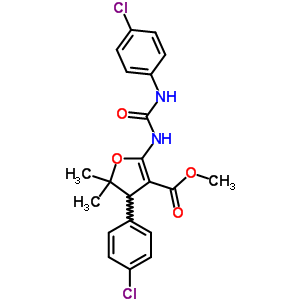 4-(4-ȱ)-2-[(4-ȱ)]-5,5-׻-4H-߻-3-ṹʽ_21863-92-3ṹʽ