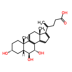 (3a,5b,6b,7a)-3,6,7-ǻ--24-ṹʽ_2393-58-0ṹʽ