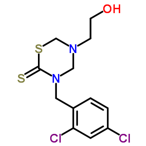 3-[(2,4-ȱ)׻]-5-(2-ǻһ)-2H-1,3,5--2-ͪṹʽ_26367-12-4ṹʽ