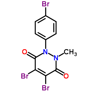 4,5--1-(4-屽)-1,2--2-׻-3,6-ຶͪṹʽ_33097-03-9ṹʽ