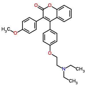 4-[4-(2-һ)]-3-(4-)ɫϩ-2-ͪṹʽ_3450-73-5ṹʽ