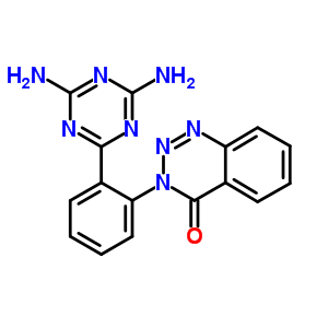 3-[2-(4,6--1,3,5--2-)]-1,2,3--4(3h)-ͪṹʽ_35107-27-8ṹʽ