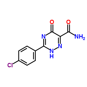 3-(4-ȱ)-5--2H-1,2,4--6-ṹʽ_36286-82-5ṹʽ