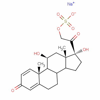 (11beta)-11,17-ǻ-21-(ǻ)--1,4-ϩ-3,20-ͪ(1:1)ṹʽ_3664-95-7ṹʽ