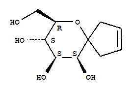 (7R,8S,9S,10S)-7-(ǻ׻)-6-[4.5]-2-ϩ-8,9,10-ṹʽ_369397-30-8ṹʽ