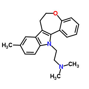 6,7--12-(2-׻һ)-9-׻-12H-(1)׿(5,4-b)ṹʽ_37683-56-0ṹʽ