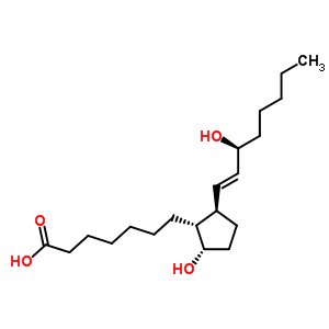 7-[(1R,2S,5R)-2-ǻ-5-[(E,3S)-3-ǻ-1-ϩ]]ṹʽ_37785-98-1ṹʽ