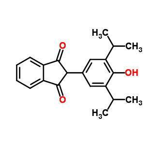 2-(4-ǻ-3,5--2--)-1,3-ͪṹʽ_38354-23-3ṹʽ