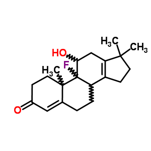 9--11-ǻ-10,17,17-׻-2,6,7,8,11,12,15,16--1H-첢[a]-3-ͪṹʽ_3863-16-9ṹʽ