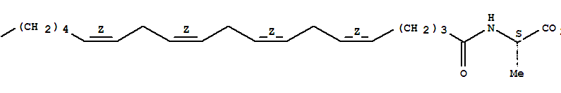 N-[(5Z,8Z,11Z,14Z)-1--5,8,11,14-ʮ̼ϩ-1-]-L-ṹʽ_401941-73-9ṹʽ