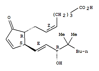 (5Z,13E,15R)-15-ǻ-16,16-׻-9-ǰ-5,10,13-ϩ-1-ṹʽ_41691-92-3ṹʽ