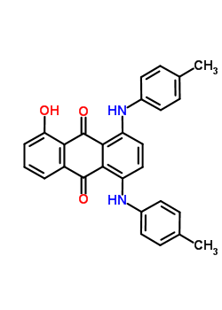 5-ǻ-1,4-˫[(4-׻)]-9,10-ͪṹʽ_4392-68-1ṹʽ