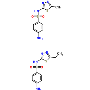 4--N-(5-һ-1,3,4--2-) 4--N-(5-׻-1,3,4--2-)ṹʽ_51484-73-2ṹʽ