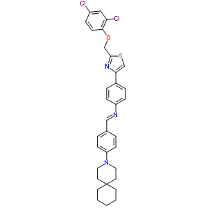 N-[[4-(3-[5.5]-3-ʮһ)]Ǽ׻]-4-[2-[(2,4-ȱ)׻]-4-]νṹʽ_52764-89-3ṹʽ