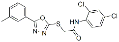 N-(2,4-ȱ)-2-[[5-(3-׻)-1,3,4-f-2-]]ṹʽ_5349-83-7ṹʽ