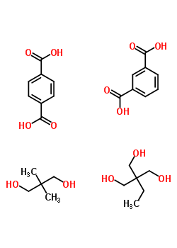 1,3- 1,4-, 2,2-׻-1,3- 2-һ-2-(ǻ׻)-1,3-ۺṹʽ_53808-41-6ṹʽ