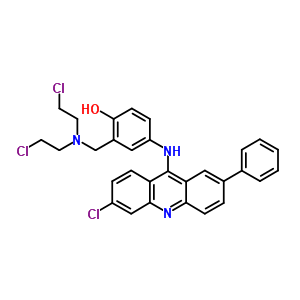 2-[˫(2-һ)׻]-4-[(6--2--߹-9-)]ӽṹʽ_5432-71-3ṹʽ