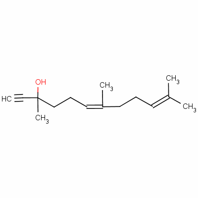 3,7,11-׻ʮ̼-6,10-ϩ-1-Ȳ-3-ṹʽ_54325-12-1ṹʽ