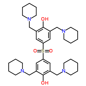 4-[4-ǻ-3,5-˫(1-़׻)]-2,6-˫(1-़׻)ӽṹʽ_5433-99-8ṹʽ