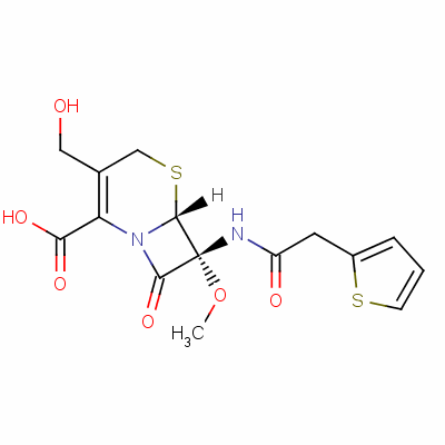 (6R-˳ʽ)-3-(ǻ׻)-7--8--7-(2-Ի)-5--1-˫[4.2.0]-2-ϩ-2-ṹʽ_54333-94-7ṹʽ