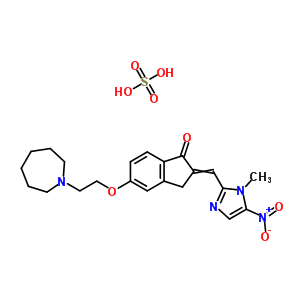 5-[2-(ӻ-1-)]-2-[(1-׻-5---2-)Ǽ׻]-3H--1-ͪṹʽ_55079-70-4ṹʽ