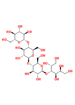 O-beta-D-ǻ-(1-4)-O-beta-D-ǻ-(1-4)-O-beta-D-ǻ-(1-4)-D-ɽǴṹʽ_5548-55-0ṹʽ