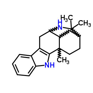 (3S)-2,3,4,4aalpha,5,6,11,11aalpha--2,2,5-׻-3,5beta--1H-ल[3,2-b]ṹʽ_57103-59-0ṹʽ