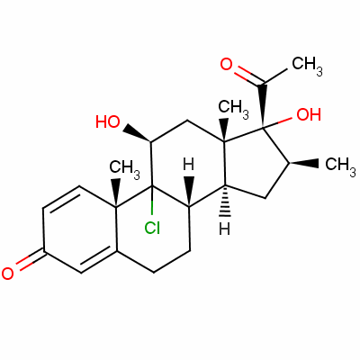 9--11beta,17-ǻ-16beta-׻-1,4-ϩ-3,20-ͪṹʽ_57780-87-7ṹʽ