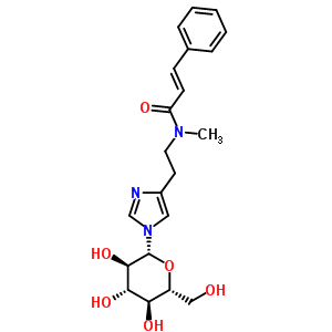 (2E)-N-[2-(1-b-D--1H--4-)һ]-N-׻-3--2-ṹʽ_5853-02-1ṹʽ