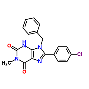 9-л-8-(4-ȱ)-1-׻-3H--2,6-ͪṹʽ_61080-49-7ṹʽ