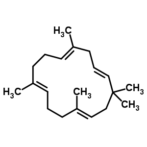 (1E,4E,8E,12E)-2,6,6,9,13-׻-1,4,8,12-ʮ̼ϩṹʽ_62498-93-5ṹʽ