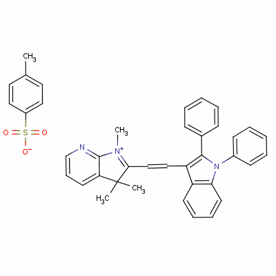 2-[2-(1,2--1H--3-)ϩ]-1,3,3-׻-3H-[2,3-b]fԼױνṹʽ_63123-18-2ṹʽ