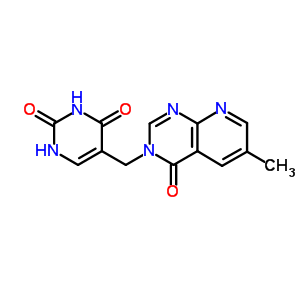 5-[(6-׻-4-ल[2,3-d]-3(4h)-)׻]-2,4(1H,3h)-शͪṹʽ_64600-50-6ṹʽ