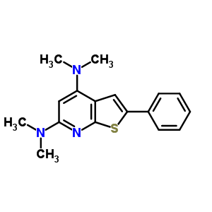 N4,N4,N6,N6-ļ׻-2--Բ[2,3-b]-4,6-ṹʽ_65416-96-8ṹʽ