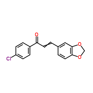 3-(1,3-ӻϩl-5-)-1-(4-ȱ)-2-ϩ-1-ͪṹʽ_69538-64-3ṹʽ