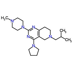 5,6,7,8--2-(4-׻-1-)-6-(2-׻)-4-(1-)-ल[4,3-d]ऽṹʽ_7128-36-1ṹʽ