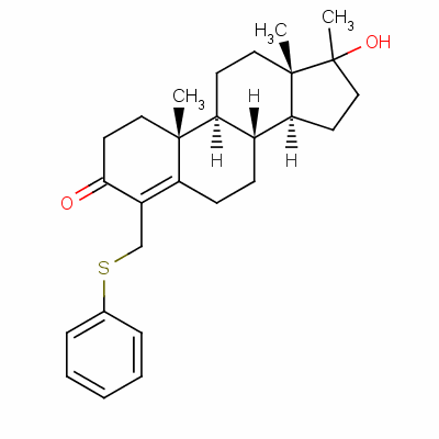 (17beta)-17-ǻ-17-׻-4-[()׻]-4-ϩ-3-ͪṹʽ_71507-77-2ṹʽ