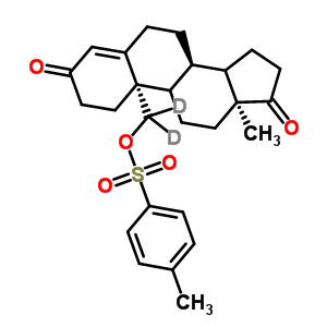 3,17-(19,19-<sup>2</sup>H<sub>2</sub>)-4-ϩ-19-4-׻ṹʽ_71995-65-8ṹʽ