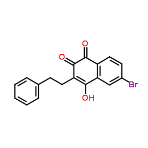 6--4-ǻ-3-һ--1,2-ͪṹʽ_7475-41-4ṹʽ