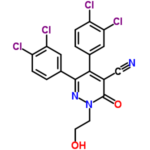 5,6-˫(3,4-ȱ)-2-(2-ǻһ)-3--2,3--4-ຼṹʽ_75660-46-7ṹʽ