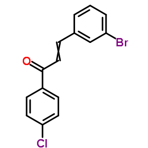 3-(3-屽)-1-(4-ȱ)-2-ϩ-1-ͪṹʽ_77153-27-6ṹʽ