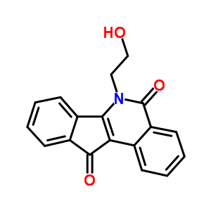 6-(2-ǻһ)-5H-Ტ[1,2-c]-5,11(6H)-ͪṹʽ_81721-79-1ṹʽ