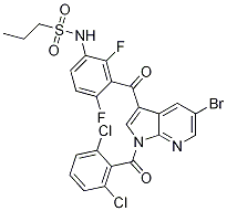 N-[3-[[5--1-(2,6-ȱ)-1H-[2,3-b]-3-]ʻ]-2,4-]-1-ṹʽ_1262985-24-9ṹʽ