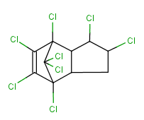 1,3,4,7,8,9,10,10-[5.2.1.0(2,6)]-8-ϩṹʽ_12789-03-6ṹʽ