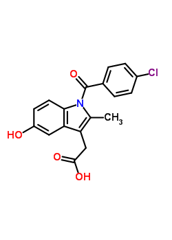 2-[1-(4-ȱ)-5-ǻ-2-׻-3-]ṹʽ_2504-32-7ṹʽ